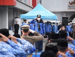 Perdana Gelar Upacara Bendera, Eva Berharap Agar Imun ASN dan Honorer Meningkat
