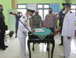 Sujadi Lantik Kepala Pekon PAW Gumukrejo