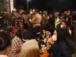 Satgas Covid-19 Pringsewu Operasi Gabungan Disiplin Prokes di Kafe dan Tempat Hiburan