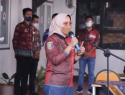 Riana Sari Arinal Tinjau Donor Darah di Markas PMI Lampung