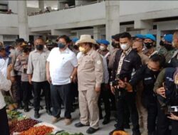 Menko Perekonomian RI dan Gubernur Lampung Resmikan Pasar Tradisional Modern Pulung