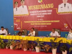 Wabup Tubaba Hadiri Musrenbang Kecamatan Tulang Bawang Tengah