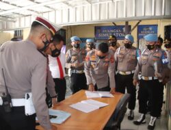 Kabid Propam Polda Lampung Bina Etika Profesi dan Mitigasi Personil Polres Pringsewu