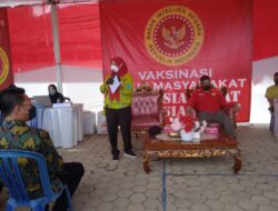 BIN Berikan Bantuan 20.000 Dosis Vaksin Untuk Masyarakat Bandar Lampung