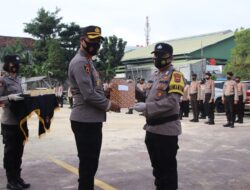 Berprestasi, Bhabinkantibmas Polsek Gadingrejo Terima Penghargaan Dari Kapolres Pringsewu