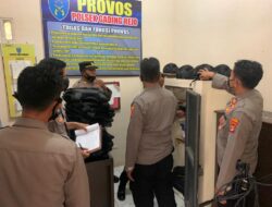 Jelang Sertijab Kapolsek, Tim Verifikasi Kunjungi Polsek Gading Rejo