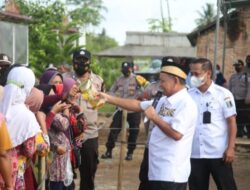Bupati Lamtim Gelar OP Minyak Goreng di Pasar Trimulyo Lamtim