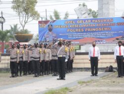Polres Pringsewu Resmi Gelar Operasi Keselamatan Krakatau 2022