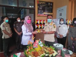 HUT Satpol PP dan Satlinmas, Bupati Tanggamus Membuka Kegiatan Donor Darah