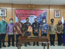 Wabup Tanggamus Sampaikan LKPD Unaudited 2021 ke BPK Perwakilan Lampung