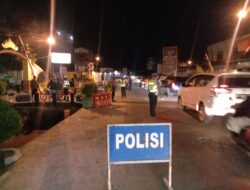 Jaga Kamtibmas, Polres Pringsewu Gelar Razia Malam