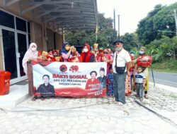 Apriliati Gelar Baksos dan Bersih Makam di Sukadanaham