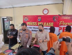 Dua Spesialis Pencurian Rumah Kosong Asal Palembang Diringkus Polisi