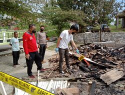Rumah Semi Permanen Milik Safrudin Dilalap Si Jago Merah