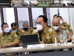 Bupati Adipati Hadiri Rapat Bersama Gubernur Lampung