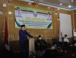 Raden Adipati Lantik Pejabat Tinggi Pratama dan Pejabat Asministrator dan Pengawas