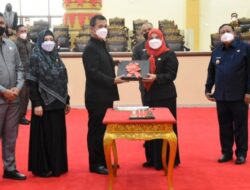 DPRD Balam Gelar Rapat Paripurna Penyampaian LKPJ Walikota Tahun 2021