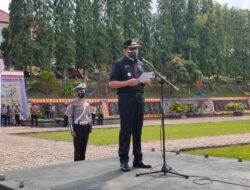 Polres Tanggamus Apel Gelar Pasukan Operasi Ketupat 2022
