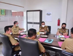 Sekdakab Pimpin Rakor Percepatan Vaksinasi Covid-19 di Waykanan