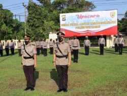 Polres Way Kanan Sertijab Kasatresnarkoba