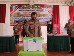 Kabag Ops Hadiri Simulasi Pilkakon e-Voting