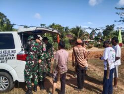 Personel TMMD Ke-113 Lambar Laksanakan Pemeriksaan Kesehatan