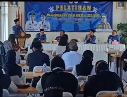 Wabup Way Kanan Buka Pelatihan Manajemen UKM