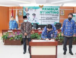 Bupati Way Kanan Lakukan Deklarasi Komitmen Bersama Turunkan Angka Stunting