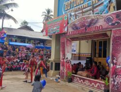 Halalbihalal Pekon Agromulyo Dikemas Dengan Kesenian Jaran Kepang