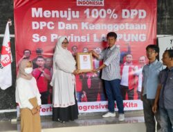 Kejar Target 100 Persen, DPW PSI Lampung Terima Berkas Verifikasi DPD Metro