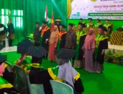 STAI Al-Ma’arif Way Kanan Gelar Wisuda Angkatan Ke-IX