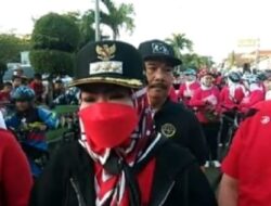 Dewi Handajani Buka Senam Mehayu Jejama dan Kuliner
