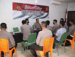 Polres Pringsewu Terima Kunjungan Tim Was Ops Patuh Krakatau 2022 Polda Lampung
