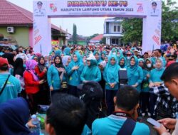 Puncak Peringatan HUT Ke-76, Pemkab Lampura Gelar Berbagai Kegiatan Olahraga