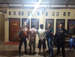 Diduga Jual Beli Hasil Kejahatan, Tiga Warga Cukuh Balak Dibekuk Polisi