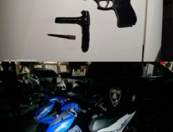 Polres Lampura Hadiahi Timah Panas Pelaku Curanmor