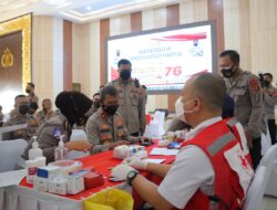 Polda Lampung Adakan Bakti Kesehatan