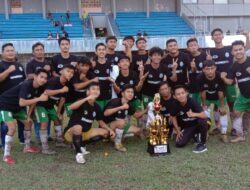 Kesebelasan Bina Bangsa Sabet Posisi Kedua Kejuaraan Walikota Cup
