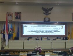 DPRD Lampung Rapat Paripurna Pandangan Umum Fraksi