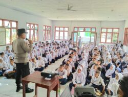 Polres Lambar Sosialisasi Kenakalan Remaja dan Bahaya Narkoba ke Pelajar
