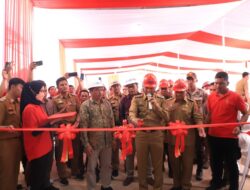 Resmikan Proyek PLTMH, Parosil Minta PT. TOP Berdayakan Warga Lokal