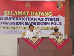 Polresta Terima Kunjungan Tim Supervisi Dumas Biro Wassidik Bareskrim Polri