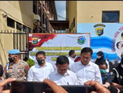Polda Lampung Musnahkan Puluhan Kilogram Narkotika