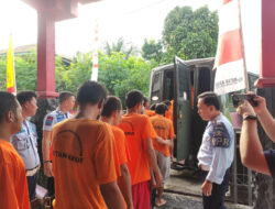 23 WBP Rutan Kelas IIB Krui Dipindahkan