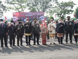 Pemkot Bandar Lampung Gelar Upacara Pengibaran Bendera Merah Putih Peringati HUT ke-77