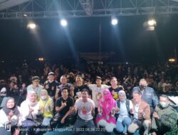 Dewi Handajani Hadiri Gelaran Konser Musik Harmoni Tanggamus