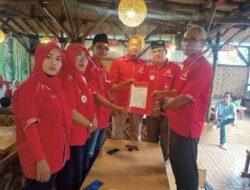 Pengurus PDDI Lampung Utara Terima SK