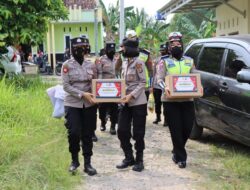 Sambut HUT Ke-74 Polwan, Srikandi Polres Pringsewu Baksos