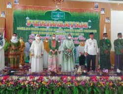 Riana Sari Hadiri Pengajian Akbar Harlah Muslimat NU ke-76 di Way Kanan