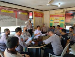 Personel Polres Lampura Binluh di Lokasi Rawan Premanisme